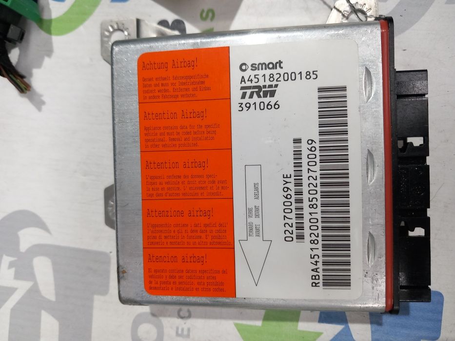 Centralina de airbag Smart 451