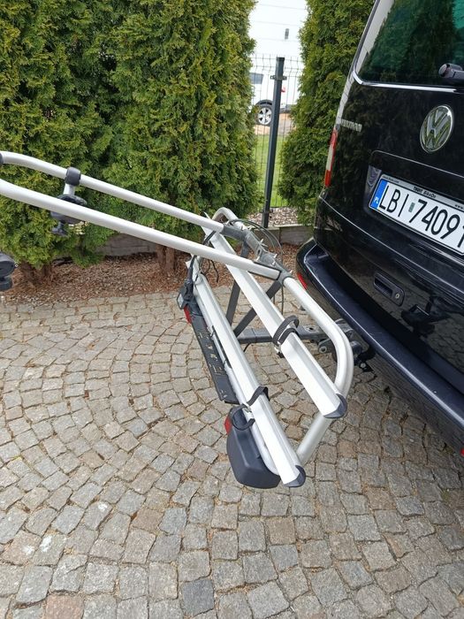 Bagażnik uchylny na dwa rowery uebler