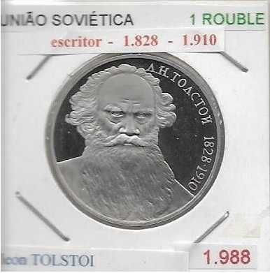 Rússia - - - "Personalidades Russas" - - - - - Moedas