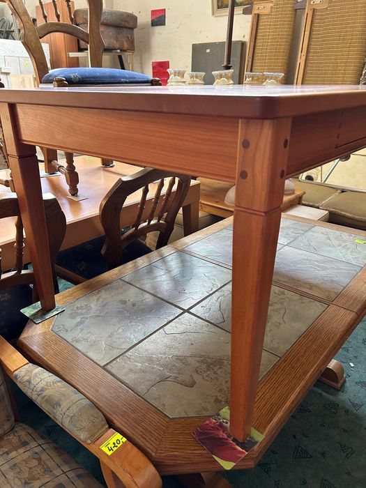 Duńska drewniana ława