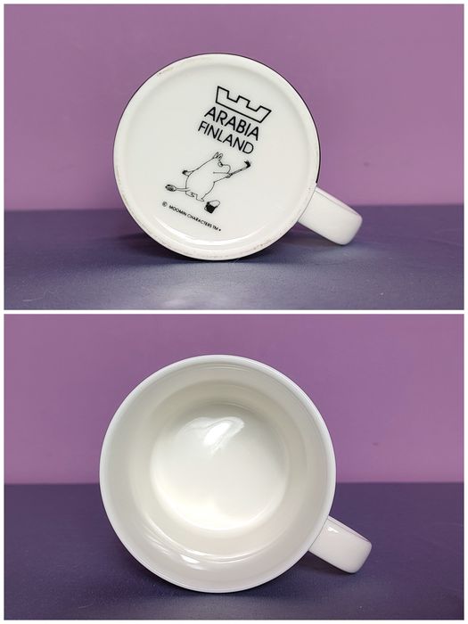Muminki KUBEK Moomin Arabia Finland - MYŚLĄCY TATA MUMINKA 1999 - 2013