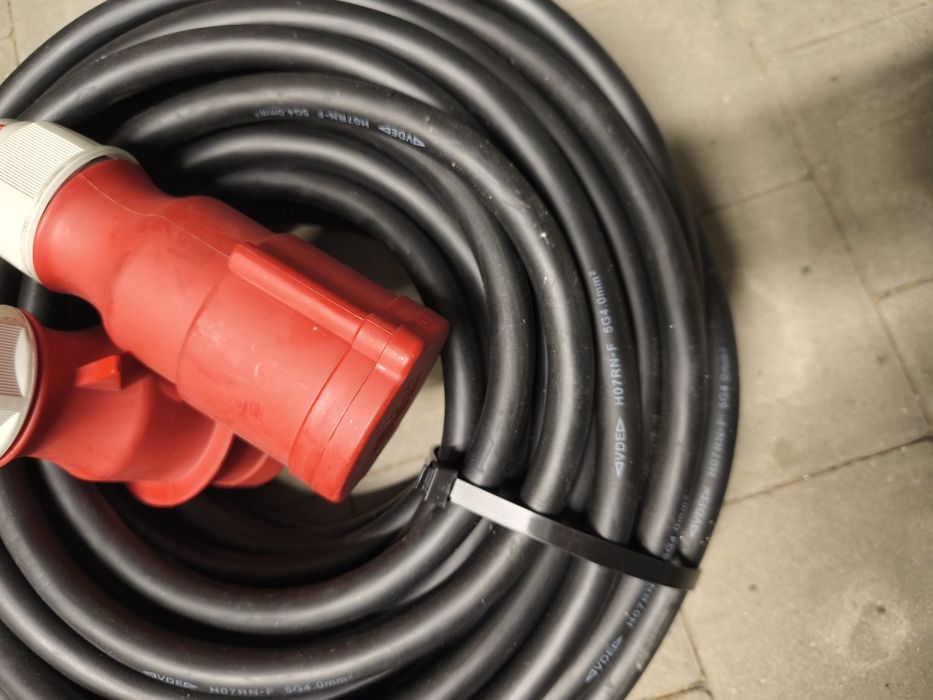 Kabel przedłużacz  5x4mm- 25m
