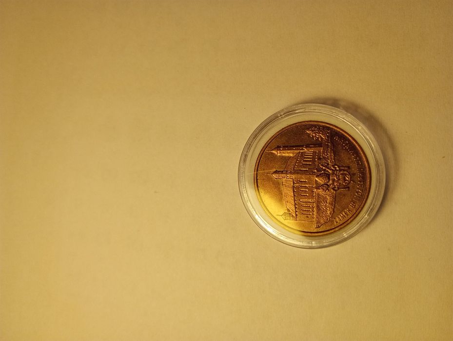 Moneta okolicznościowa 2 zł zamek w Lidzbarku warmińskim