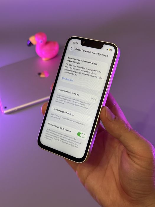 Apple iPhone 13 mini 128 ГБ 100% акумулятор Європа без блокувань
