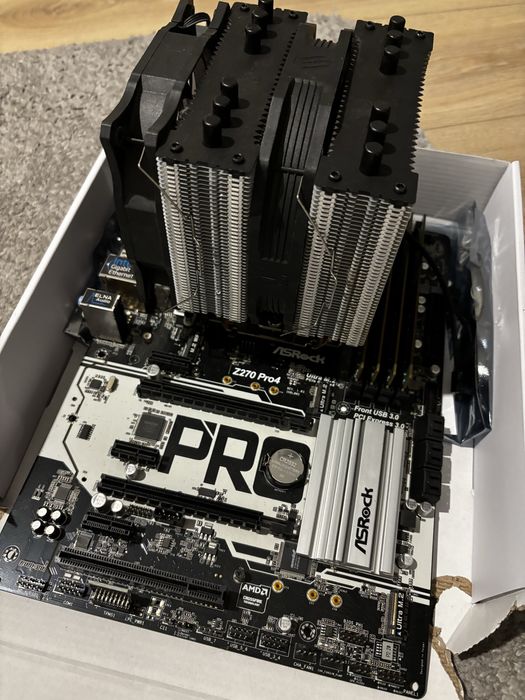 Intel Core i7 7700 + plyta glowna AsRock z270 Pro 5 + 16GB RAMU