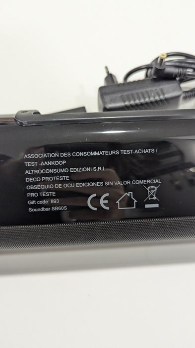 Coluna Deco Proteste - SB60S