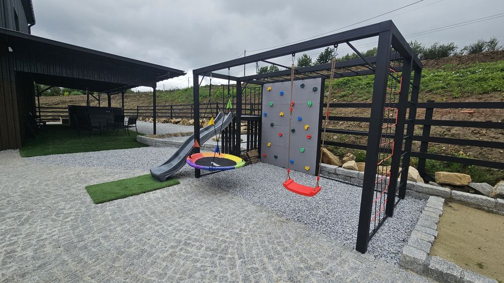 Domek basen jacuzzi sauna duży 12  16 18 20 i wiecej osób