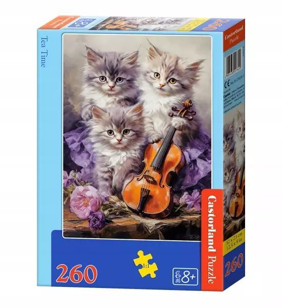 Puzzle 260 El. Muzyczne Kocięta. Nowy Produkt