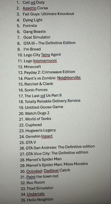 Play Station 4 Pro 1tb 35 gier