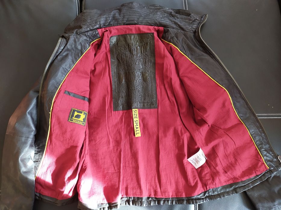 Kurtka skórzana Superdry rozmiar S