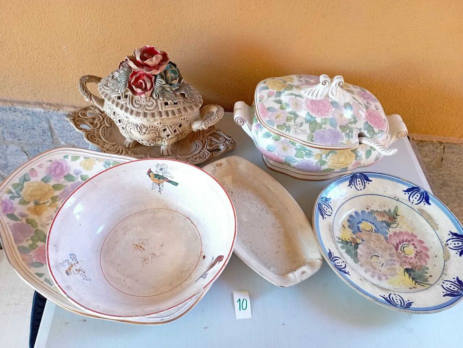 Lote Loiças - Terrinas/Travessas/Pratos