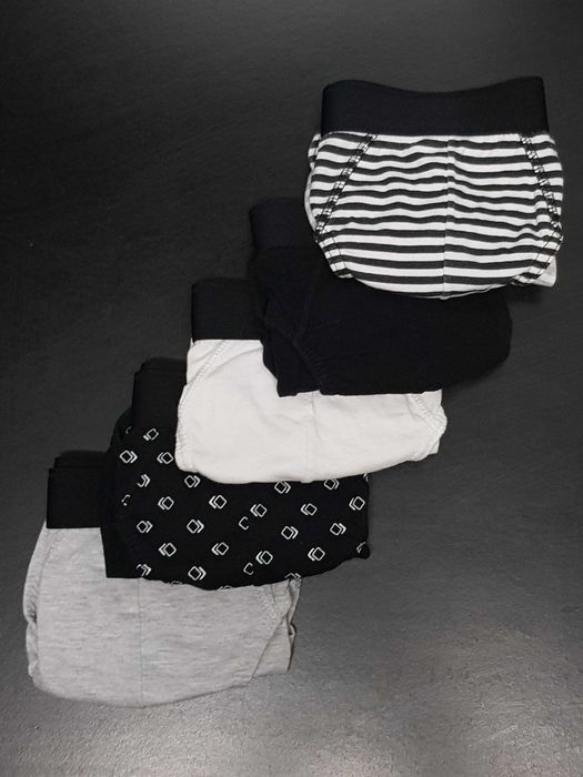 Pack 5 Slips 100% Algodão M