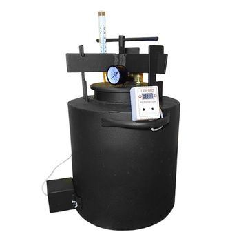 (10,16,24,32банки) АВТОКЛАВ чорний і нерж для консервування тушонки