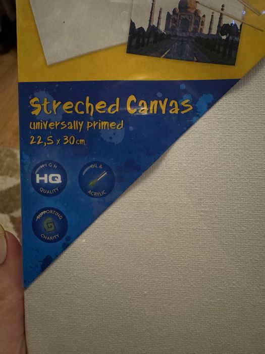 Nowe Płótno do malowania format A4