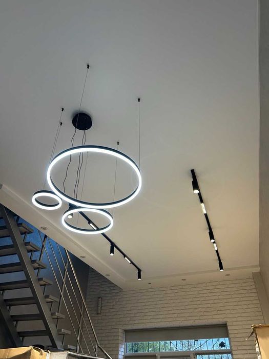 Якісні натяжні стелі Дубно | потолок стеля | білі матові натяжні стелі