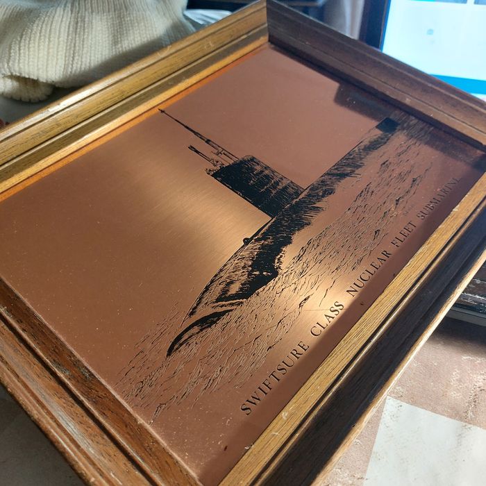 Подводная лодка медь.