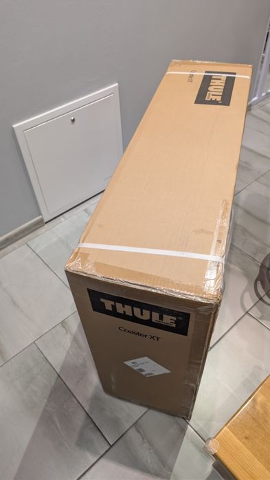 Przyczepka rowerowa wózek Coaster xt thule niebieska  nowa karton