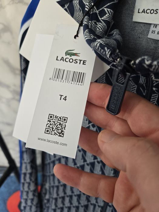 Nowa dres Lacoste Paris Monogram  rozmiar S-XXL