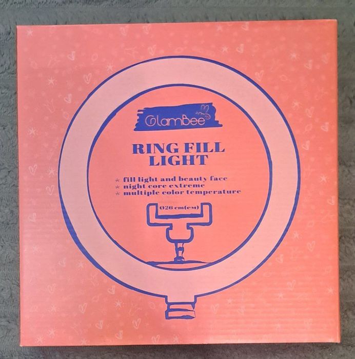 Кільце-підсвітка для відео та фото зйомок TM GlamBee