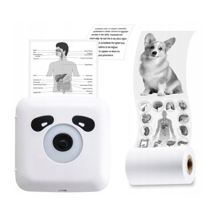 Mini drukarka termiczna Bluetooth Vretti TP6 S do zdjęć notatek