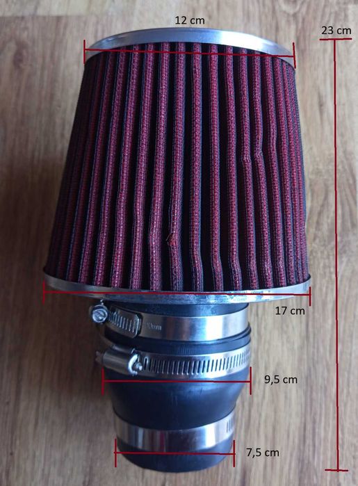 Filtro de Ar desportivo