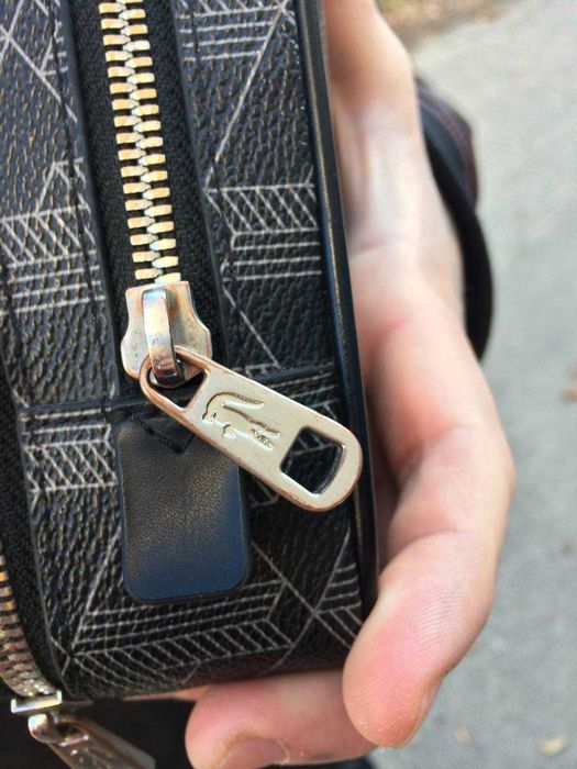 Клатч  Сумка Шкіряна LACOSTE