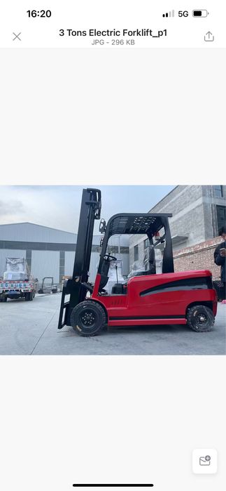 Empilhadores elétricos  1,2T e 2T e 3T novos elevação 3mt