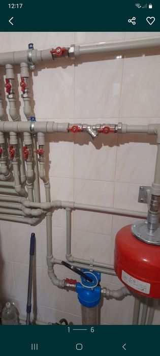 Сантехнічні роботи, автономне опалення, водопровід.