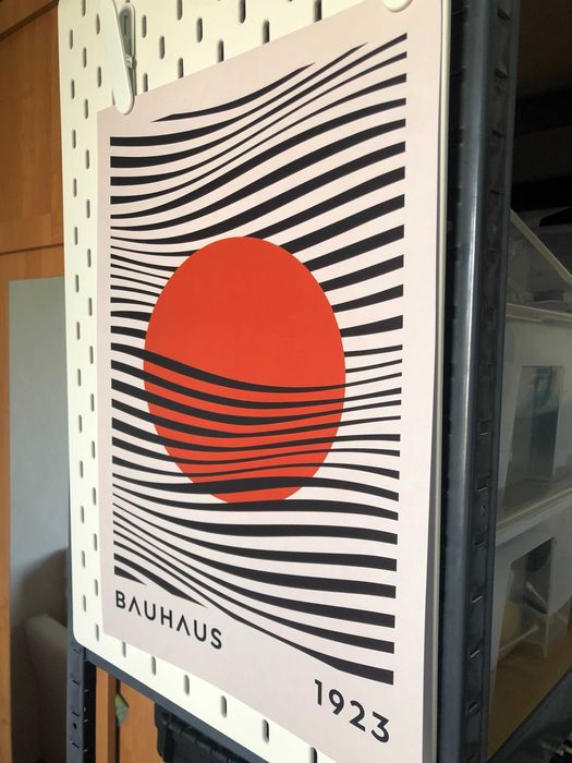 Plakat Vintage A3 Bauhaus