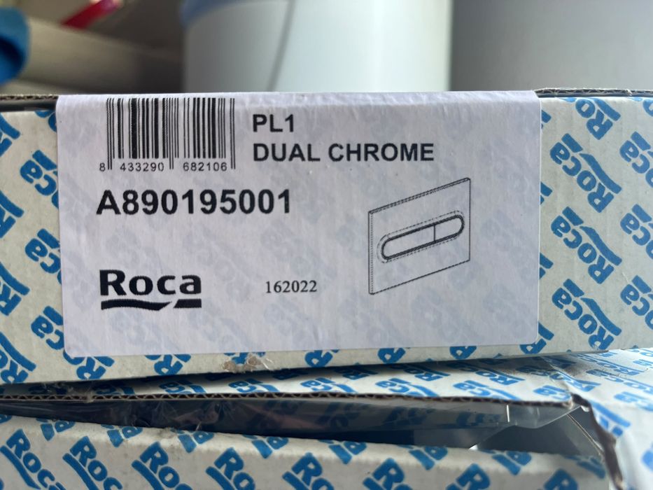 Placa de acionamento com descarga dual - Roca
