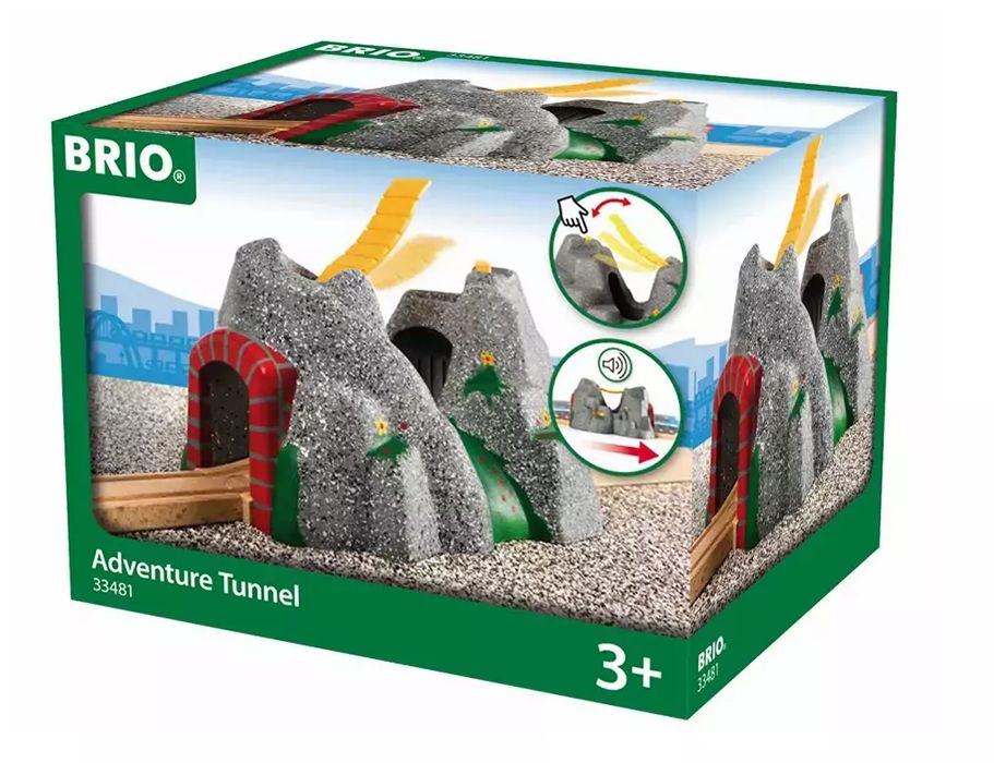 BRIO. Tunel z mostem i dźwiękami. Ravensburger