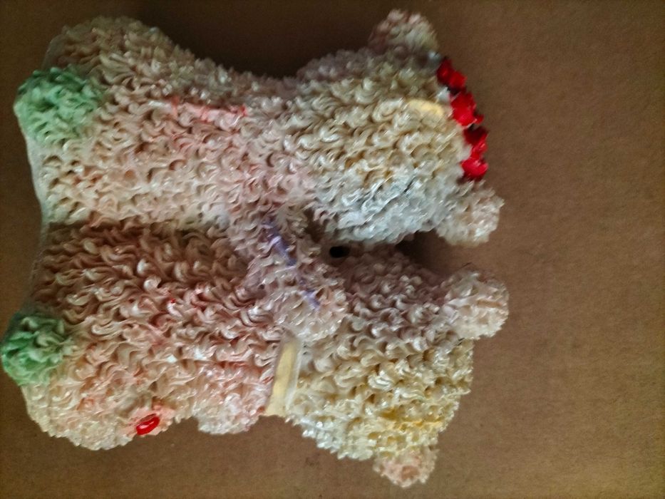 Ursinhos coração resina novo