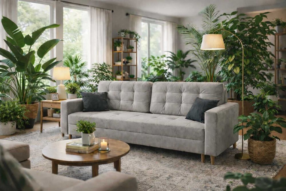 Wyprzedaż stylowych kanap do salonu – 4 różne modele – Nowoczesne i wygodne!
