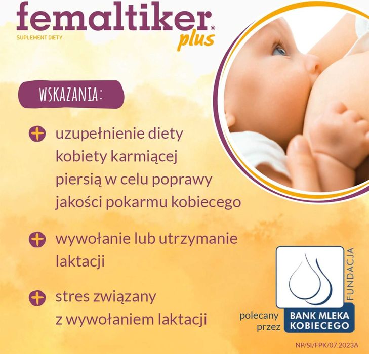 Nutropharma Femaltiker Plus, smak karmelowy, 12 sztuk
