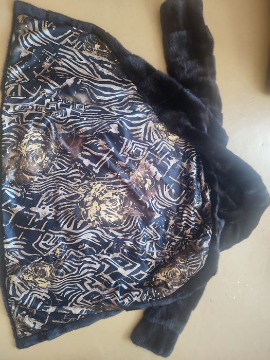 Шуба норковая с капюшоном размер 46