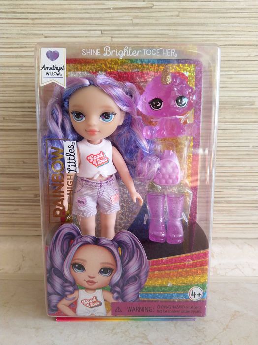 NOWA Lalka Littles Dolls Amethyst RAINBOW HIGH Akcesoria MGA