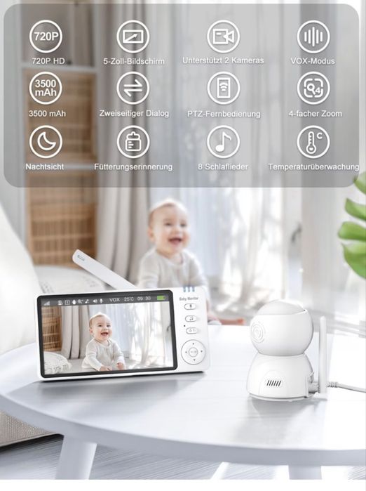 Camera e monitor  bebe Modelo abm570