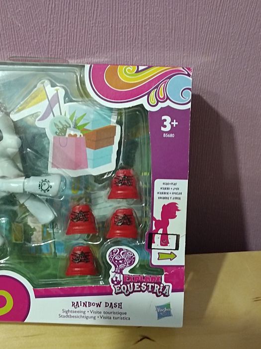 My Little Pony Rainbow Dash nowy zestaw G4 Hasbro figurka MLP kucyk