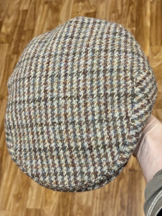 кепка  жиганка шерстяная  Dunn & Co Harris Tweed