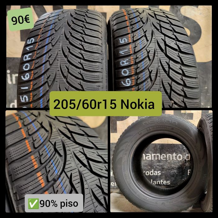 Pneus ocasião 195/50r15  205/60r15