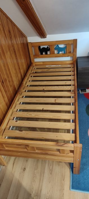 Łóżko dziecięce Ikea Kritter drewniane