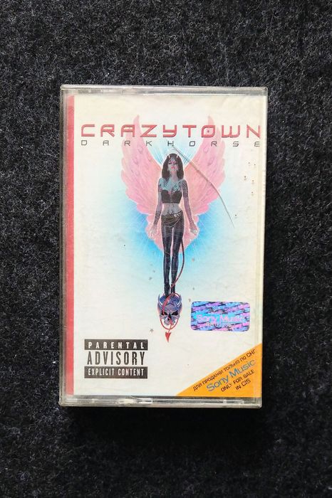 Аудіо касета ліцензія оригінал Crazy Town - Dark horse