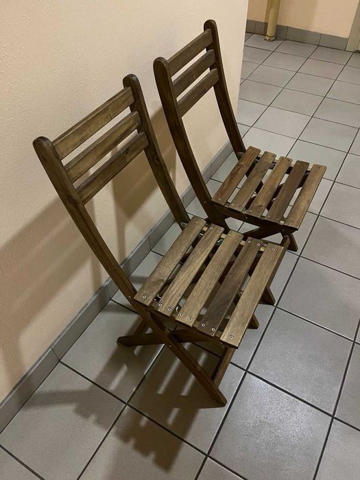 Стулья Ikea деревянные, складные