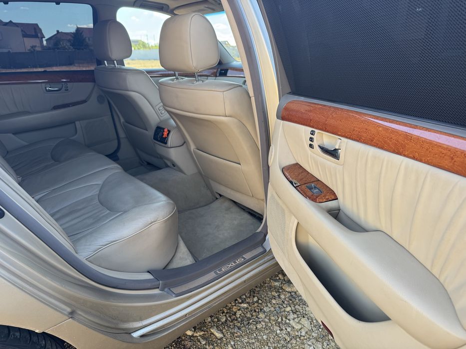 Салон lexus ls430 беж,черный