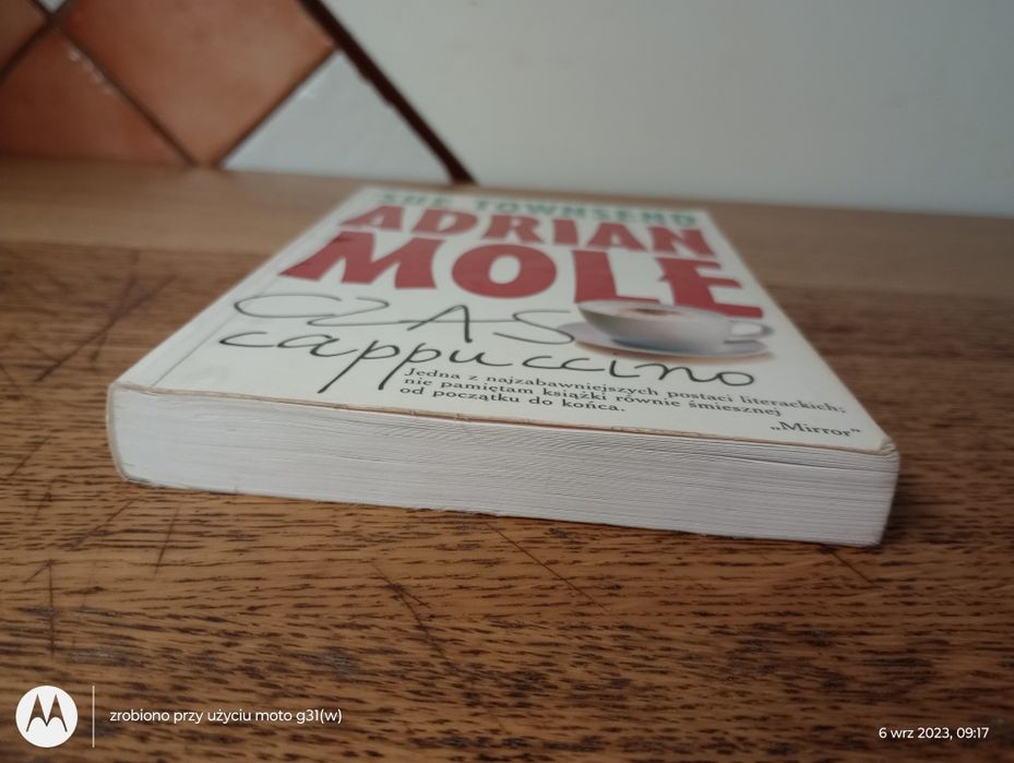 Czas cappuccino. Adrian Mole.
