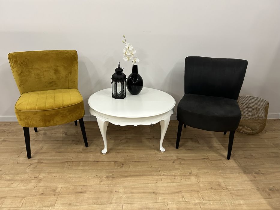 WYPRZEDAŻ  Fotel nowoczesny designerski czarny