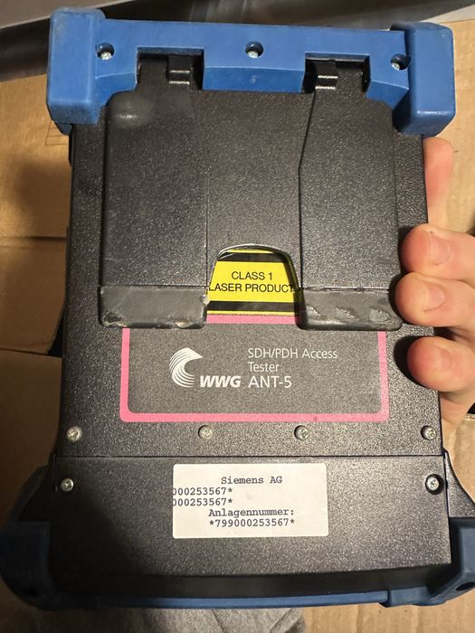JDSU ACTERNA reflektometr tester sieci ANT-5 wwg - gwarancja SDH PDH