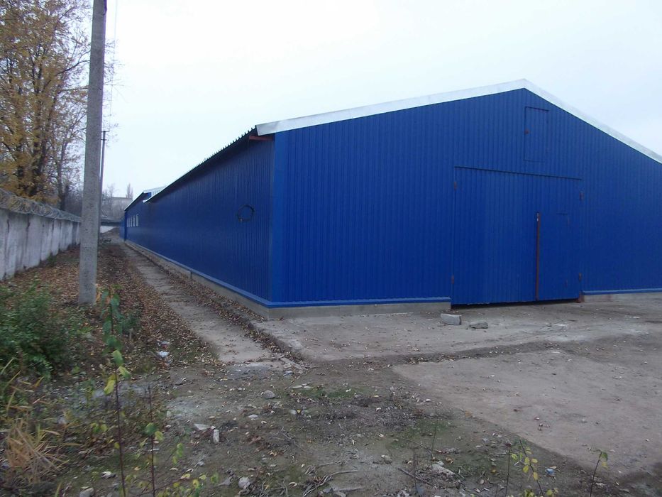ангар склад навіс сто 1900-2700 грн/м2 робота+матеріал