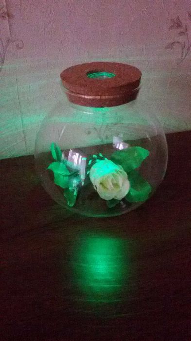 Mini Akwarium Butelka Led Light