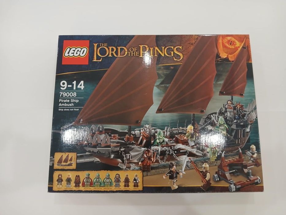 Nieotwarte Lego LORD OF THE RINGS 79008 Zasadzka na statku